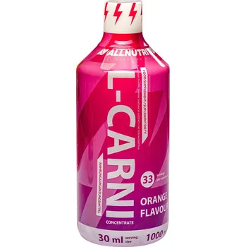 Spalovač tuku ALLNUTRITION L-Carni (1000 ml, Pomeranč)