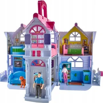 Domeček pro panenku Domeček pro panenky Kruzzel pro děti na hraní, 28,5 cm