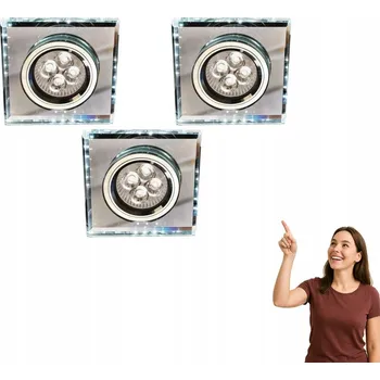 Svítidlo Candellux Lighting 50 W GU10 9 cm bílé