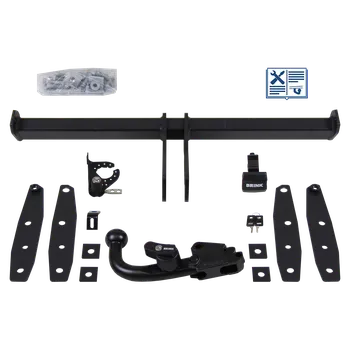 Tažné zařízení Brink tažné zařízení Odnímatelné včetně TowTec elektropřípojky 7pólové typová - VOLVO XC60 I SUV
