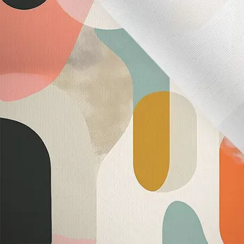 Látka matná na plavky, fitness oblečení pastel ovál