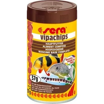 Krmivo pro rybičky SERA Sera speciální krmivo pro řasožravé ryby Vipachips 100ml