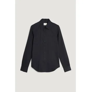 KOŠILE GANT SLIM SATEEN SHIRT BLACK