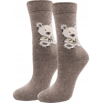 Podprsenka Ponožky Marilyn Angora F32 Univerzální hnědé