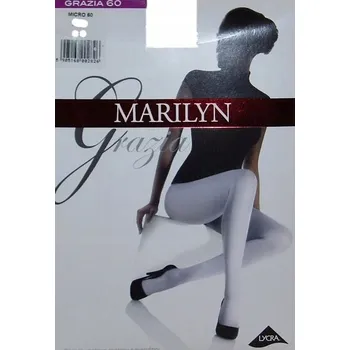 Dámské punčochy Punčocháče hladké Marilyn MICRO 60 DEN černé Nero velikost 4