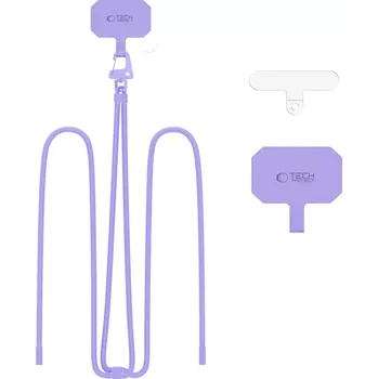 Tech-Protect C5S ROPE CROSSBODY Šňůrka / popruh na telefon - Levnedulová