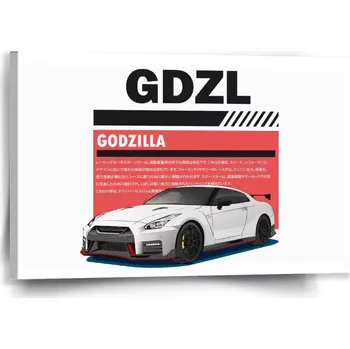 Obraz Sablio Obraz Nissan GTR 35 Godzilla - 60x40 cm