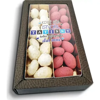 Čokoláda Sablio Mandle v čokoládě Když Bůh stvořil tatínky - 2x 80g