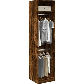 Příborník a kredenc zahrada-XL Šatní skříň kouřový dub 50 x 50 x 200 cm kompozitní dřevo 3307787