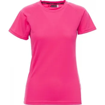 Payperwear Dámské technicko-sportovní tričko Runner s raglánovými rukávy Barva: růžová fluorescetní, Velikost: S