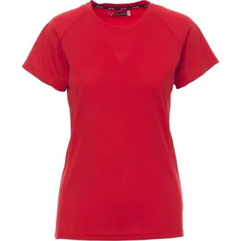Dámské tričko Payperwear Dámské technicko-sportovní tričko Runner s raglánovými rukávy Barva: červená klasická, Velikost: L