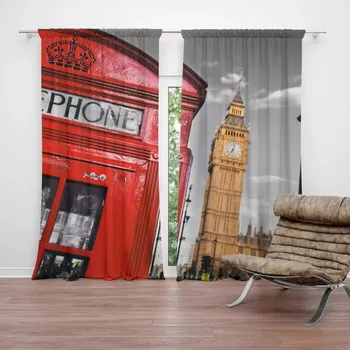 Závěs Sablio Závěs Londýn 3: 2ks 140x250cm