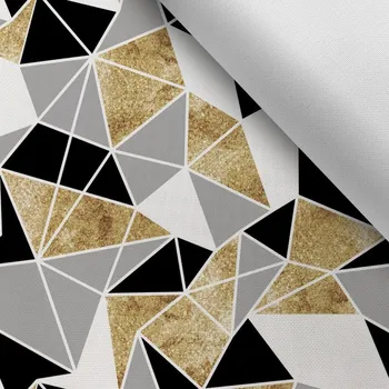 Látka s potiskem kočárkovina TD / NS geometrický vzor Forio