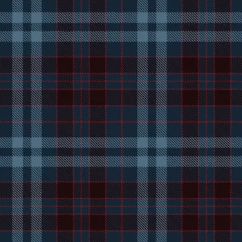 Látka na plavkové šortky kostka pánský vzor tmavě modrý