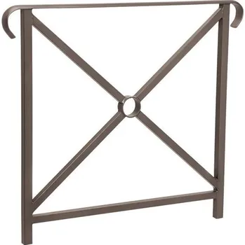 Zábradlí Zábradlí Héritage, délka 800 mm, dvě madla, jednoduchý kříž, barva šedá Procity