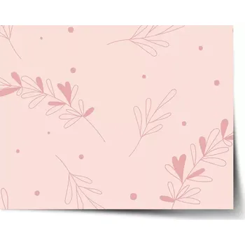 Plakát Sablio Plakát Růžové lístky - 60x40 cm