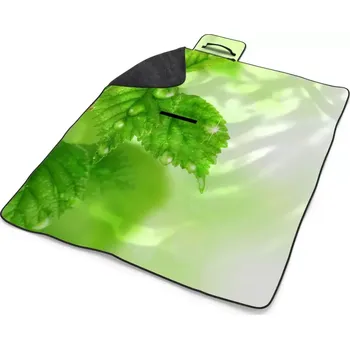 deka Sablio Plážová deka Listy 2: 200x140 cm