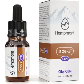 CBD CBD Konopný olej 10% Hempmont Apeks CBN, 1000 mg, 10 ml