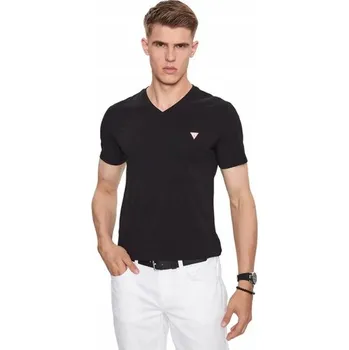 Pánské tričko PÁNSKÉ TRIČKO GUESS SS, černé, velikost XXL