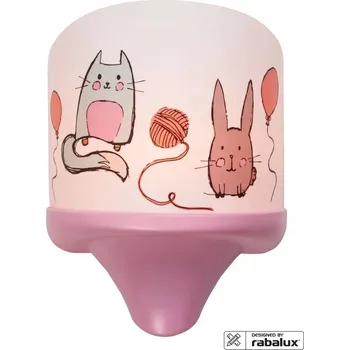 Nástěnné svítidlo Nástěnné svítidlo Rabalux růžové, vícebarevné E14 7 W