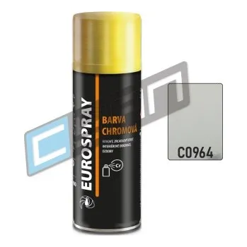 Barva ve spreji COLORLAK AC741 EUROSPRAY Chromová barva chrom C0964 lesk 400 ml