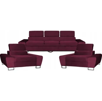 Sedací souprava Sedací souprava Family Meble červená