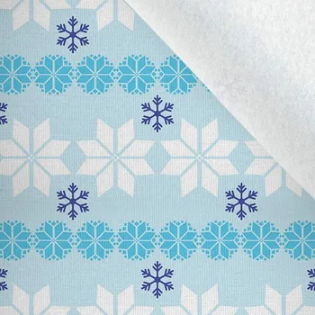 Funkční termo úplet s počesem vánoční vzor