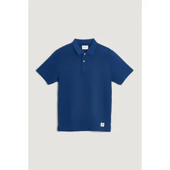 Pánská košile POLOKOŠILE GANT WAFFLE TEXTURE SS POLO PERSIAN BLUE