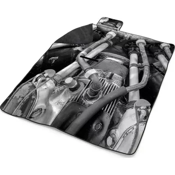 deka Sablio Plážová deka Motor: 200x140 cm