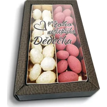 Čokoláda Sablio Mandle v čokoládě Pro toho nejlepšího dědečka - 2x 80g