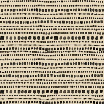 Látka s potiskem kočárkovina TD/NS Olivia kostky šedé na ecru