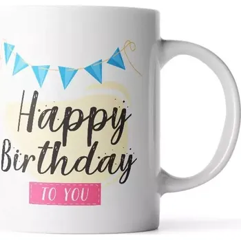 Sablio Hrnek Happy Birthday to you - 890 ml - XXL