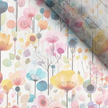 Měkký tyl letní květiny Extrem