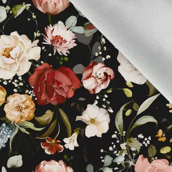 Softshell zimní Suzi zahrada černá