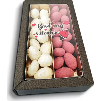 Čokoláda Sablio Mandle v čokoládě Buď můj Valentýn - 2x 80g