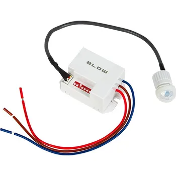 Zabezpečovací technika Pohybový senzor soumraku BLOW MS-01 s PIR čidlem bílý