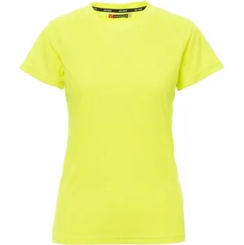 Dámské tričko Payperwear Dámské technicko-sportovní tričko Runner s raglánovými rukávy Barva: žlutá fluorescentní, Velikost: L