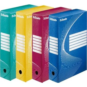Archivační box Archivační krabice Esselte, 80 mm modrá