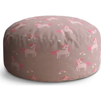 Taburet SABLIO Taburet Circle Pony 40x50 cm