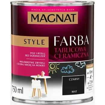 barva na zeď Barva keramická tabulová barva Magnat 0,75 l, černá matná