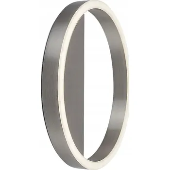 Nástěnné svítidlo Nástěnné LED svítidlo moderní stříbrné kulatý 25 cm do ložnice Rabalux