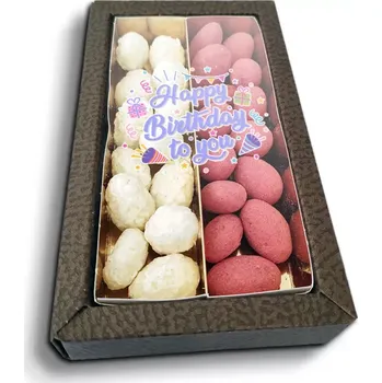 Čokoláda Sablio Mandle v čokoládě Happy birthday to you 3 - 2x 80g