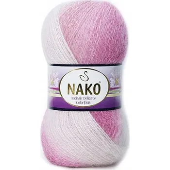 Příze Příze NAKO MOHAIR DELICATE COLORFLOW 28081