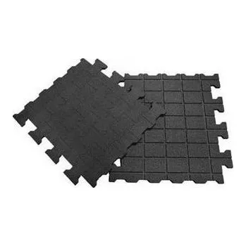 Deska podlahová gumová 112 x 100 x 3 cm, zámková