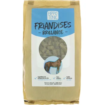 HIPPOTONIC Pamlsky pro koně Brillance Hippotonic, bez obilovin, 1 kg