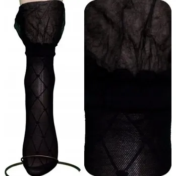 Dámské ponožky PONOŽKY VZOROVANÉ PONOŽKY CALZAMIA CALZINO NERO