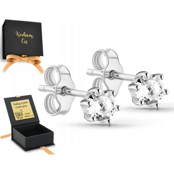 Náušnice STŘÍBRNÉ NÁUŠNICE SE ZIRKON 925