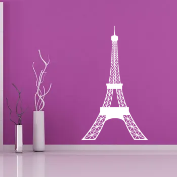 samolepka Sablio Samolepka na zeď: Eiffelova věž 2 - 70x120 cm