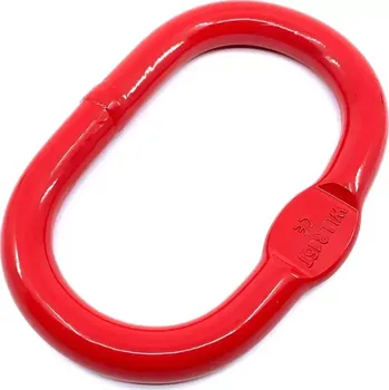 Upínací popruh Závěsná hlava velká pro jedno a dvoj pramenné retězové závěsy Tr.8016/13 mm 8 000 180 x 100 mm Červená