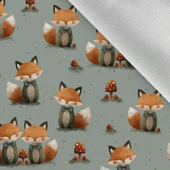 Softshell zimní liška v podzimním lese